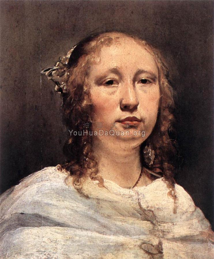 Portrait of a Young Woman - 简·德·布雷